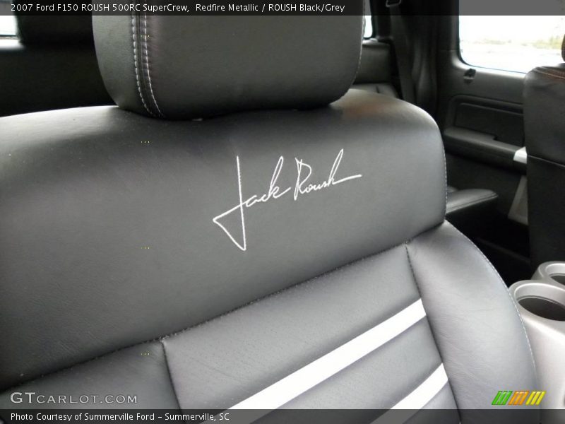 Redfire Metallic / ROUSH Black/Grey 2007 Ford F150 ROUSH 500RC SuperCrew