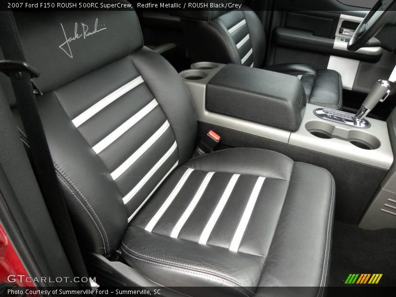 Redfire Metallic / ROUSH Black/Grey 2007 Ford F150 ROUSH 500RC SuperCrew