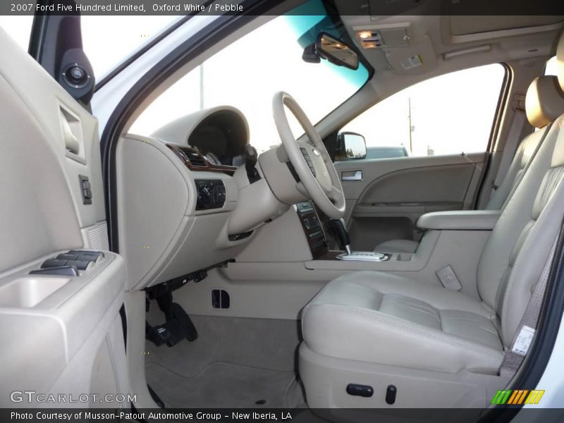 Oxford White / Pebble 2007 Ford Five Hundred Limited
