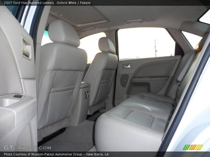 Oxford White / Pebble 2007 Ford Five Hundred Limited