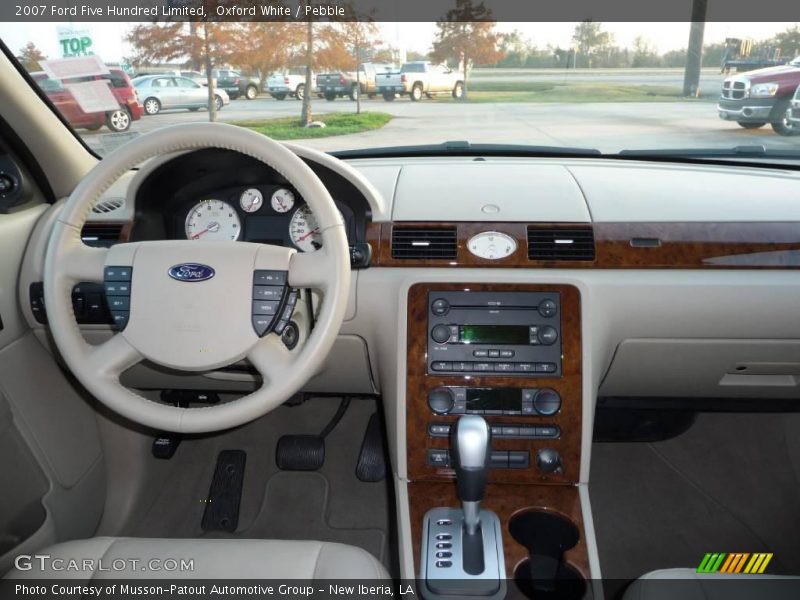Oxford White / Pebble 2007 Ford Five Hundred Limited