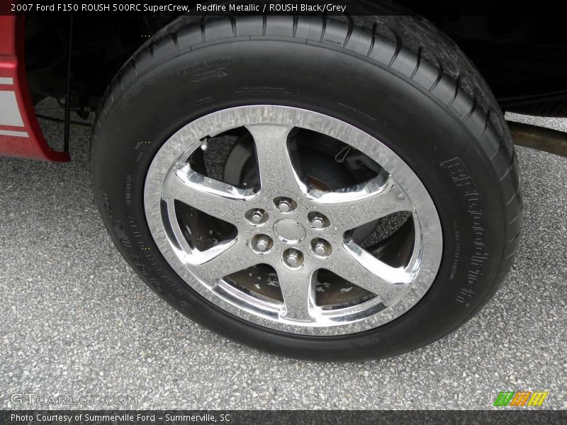 Redfire Metallic / ROUSH Black/Grey 2007 Ford F150 ROUSH 500RC SuperCrew