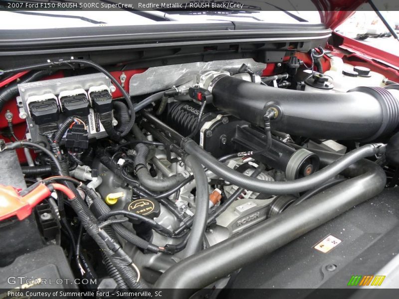 Redfire Metallic / ROUSH Black/Grey 2007 Ford F150 ROUSH 500RC SuperCrew