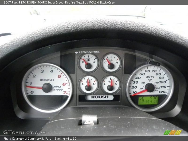 Redfire Metallic / ROUSH Black/Grey 2007 Ford F150 ROUSH 500RC SuperCrew