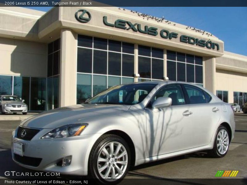 Tungsten Pearl / Black 2006 Lexus IS 250 AWD