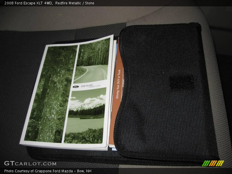 Redfire Metallic / Stone 2008 Ford Escape XLT 4WD
