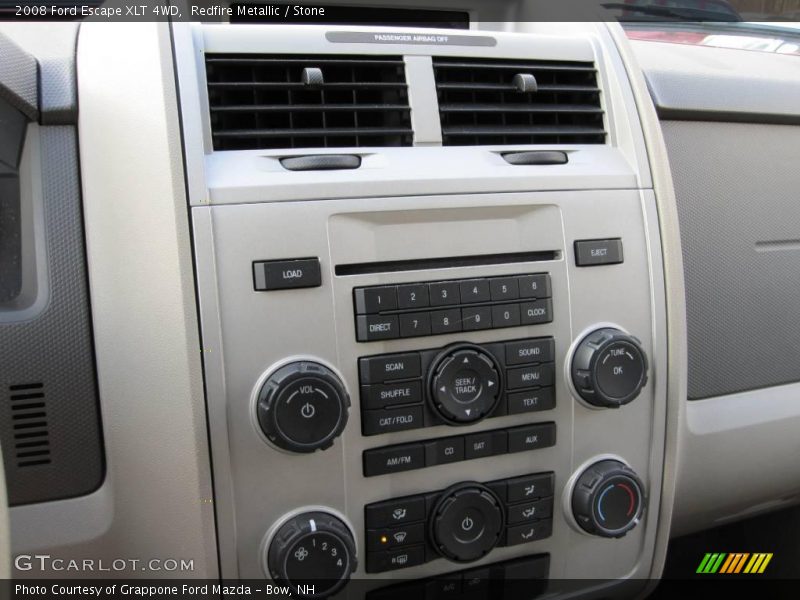 Redfire Metallic / Stone 2008 Ford Escape XLT 4WD