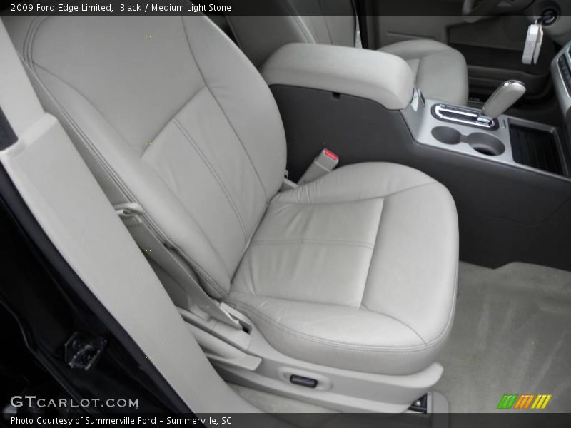 Black / Medium Light Stone 2009 Ford Edge Limited