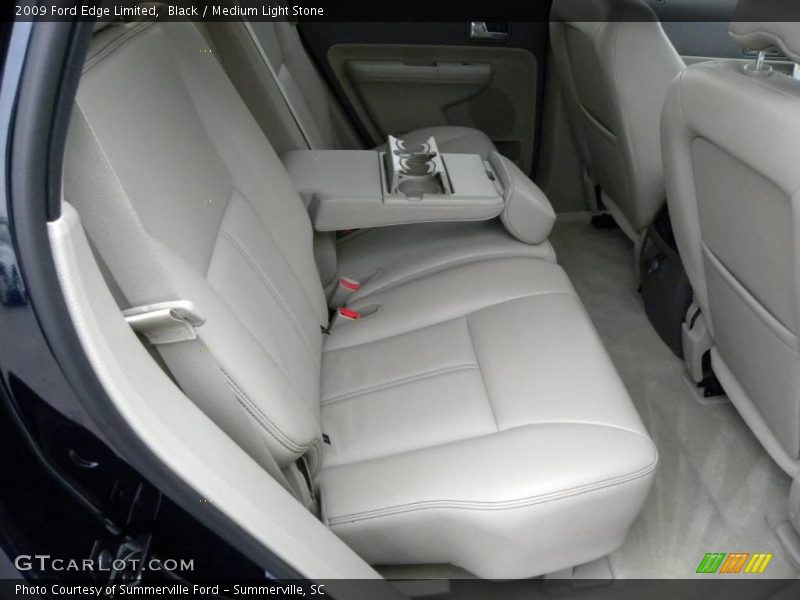 Black / Medium Light Stone 2009 Ford Edge Limited