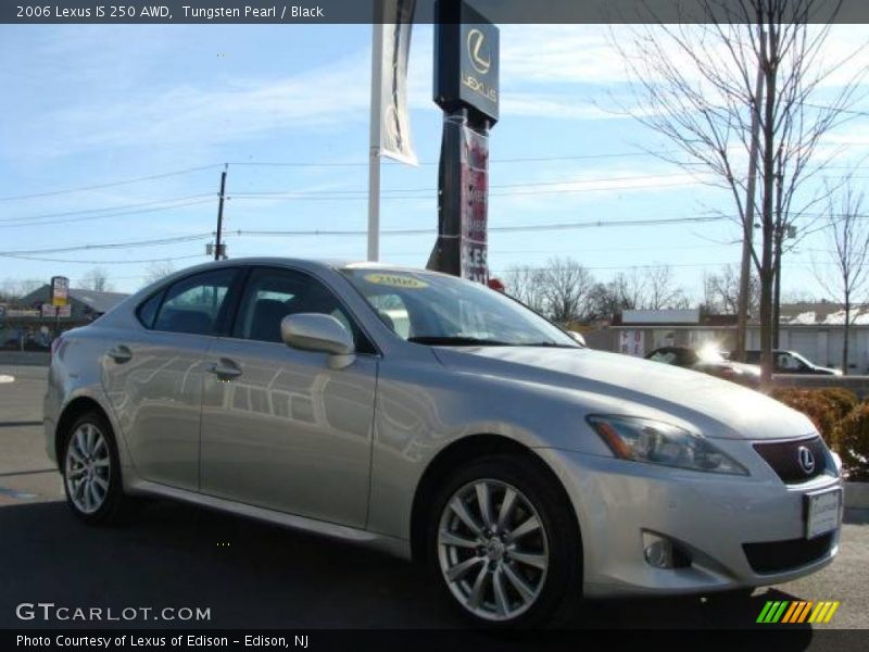Tungsten Pearl / Black 2006 Lexus IS 250 AWD