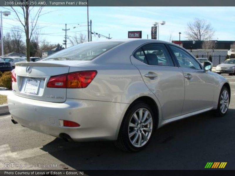 Tungsten Pearl / Black 2006 Lexus IS 250 AWD