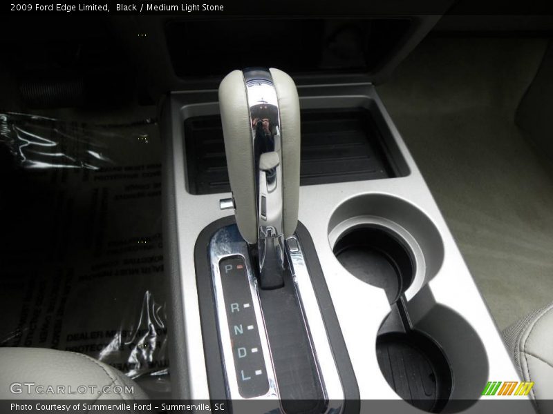Black / Medium Light Stone 2009 Ford Edge Limited