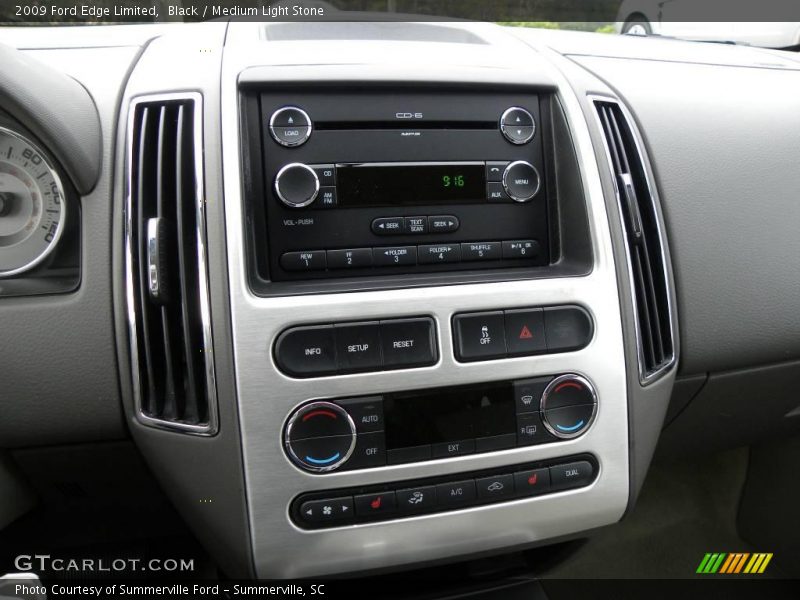 Black / Medium Light Stone 2009 Ford Edge Limited