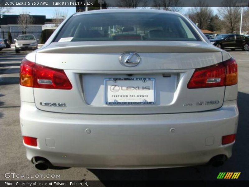 Tungsten Pearl / Black 2006 Lexus IS 250 AWD