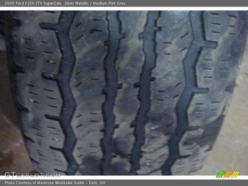 Silver Metallic / Medium Flint Grey 2005 Ford F150 STX SuperCab