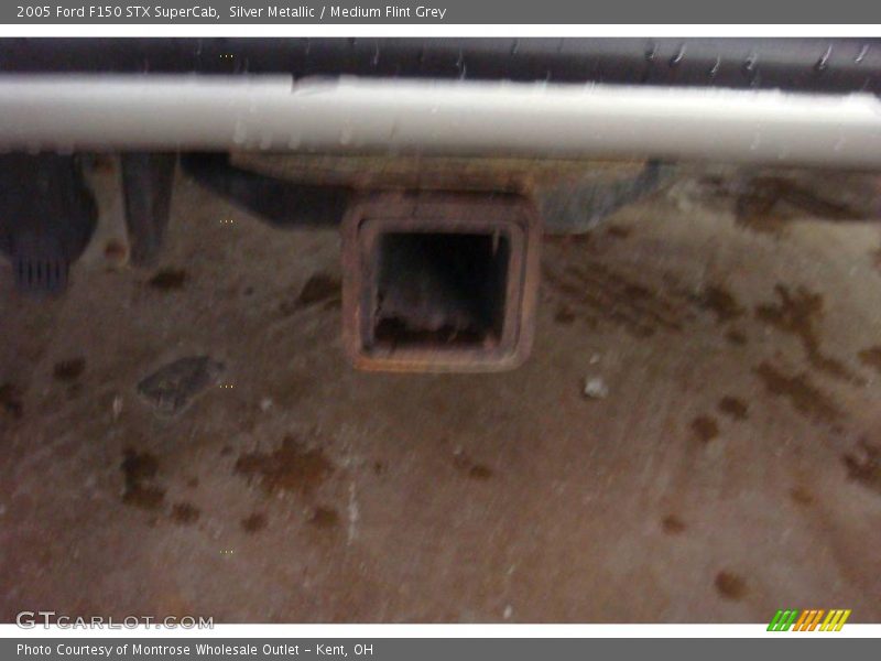 Silver Metallic / Medium Flint Grey 2005 Ford F150 STX SuperCab