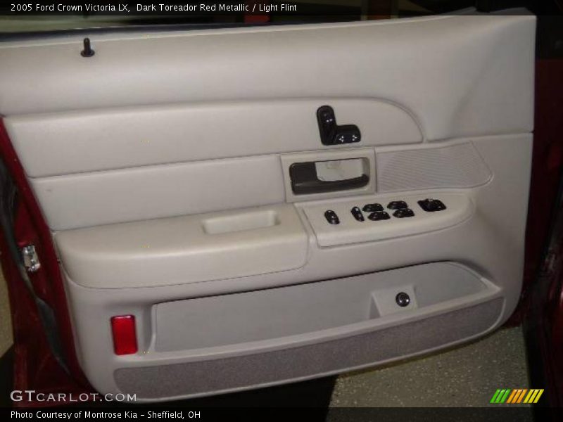 Dark Toreador Red Metallic / Light Flint 2005 Ford Crown Victoria LX