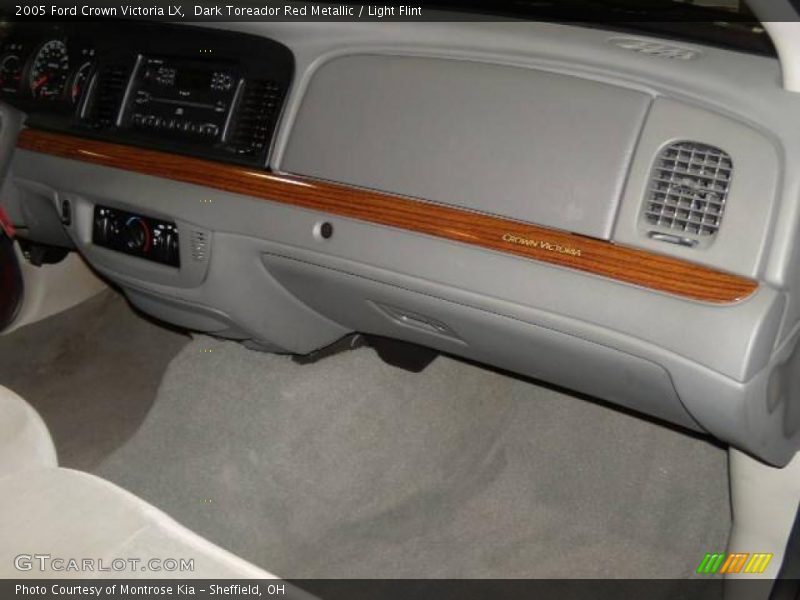 Dark Toreador Red Metallic / Light Flint 2005 Ford Crown Victoria LX