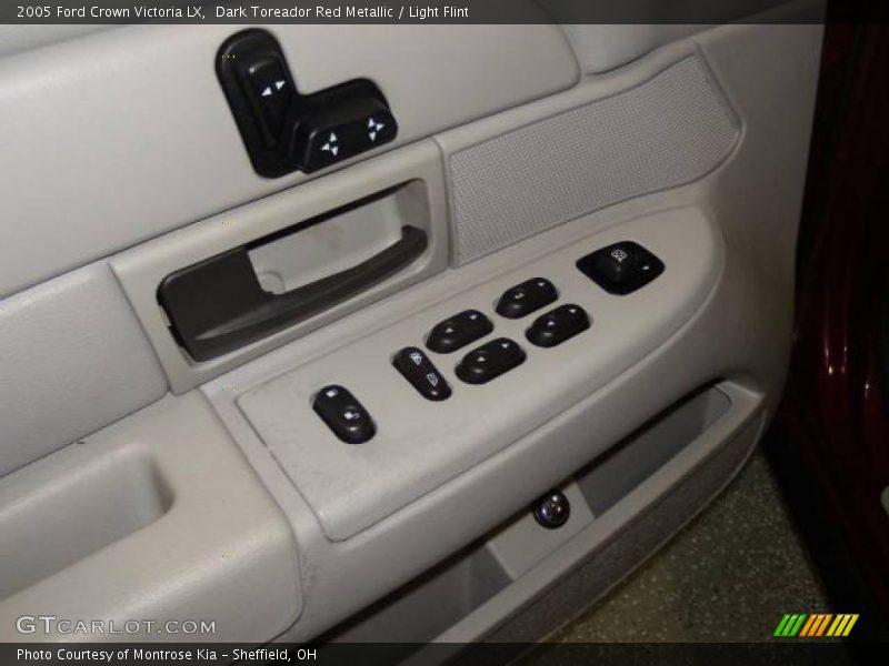 Dark Toreador Red Metallic / Light Flint 2005 Ford Crown Victoria LX