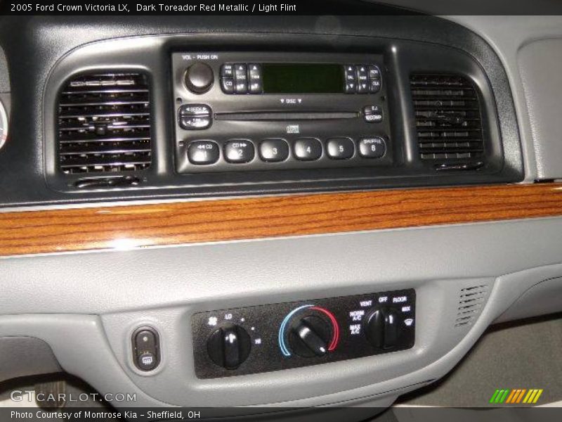 Dark Toreador Red Metallic / Light Flint 2005 Ford Crown Victoria LX