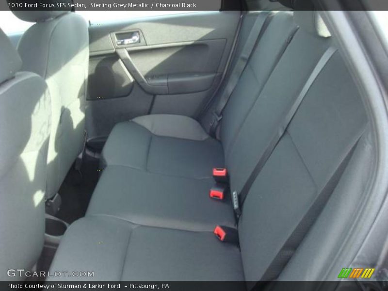 Sterling Grey Metallic / Charcoal Black 2010 Ford Focus SES Sedan