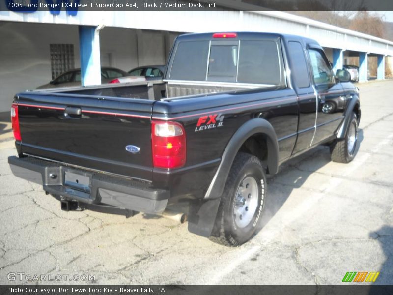 Black / Medium Dark Flint 2005 Ford Ranger FX4 Level II SuperCab 4x4