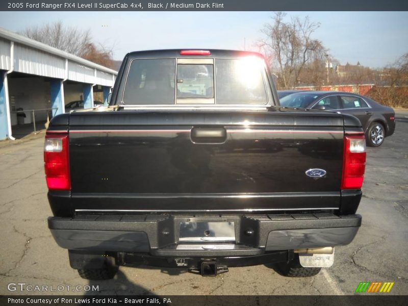 Black / Medium Dark Flint 2005 Ford Ranger FX4 Level II SuperCab 4x4