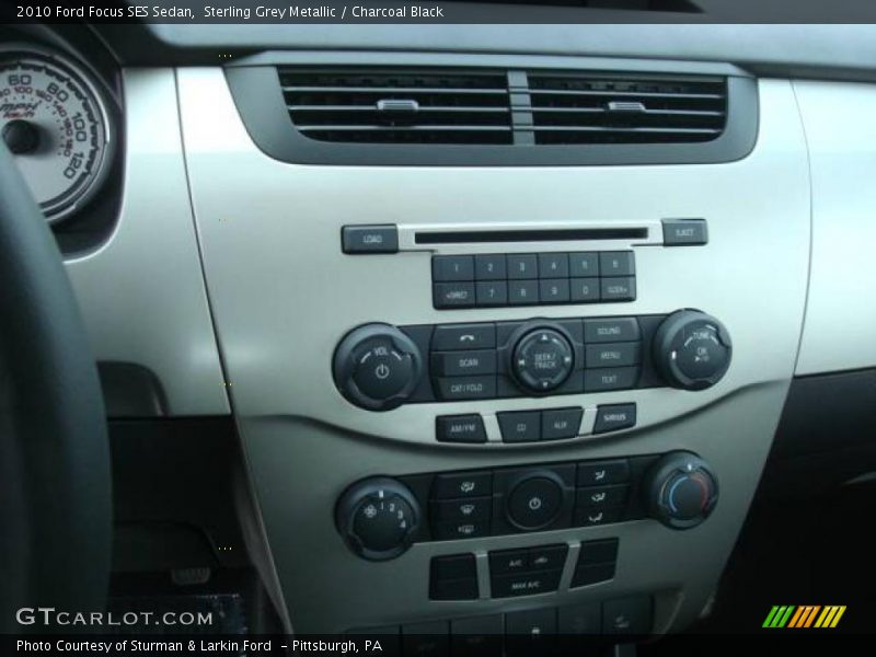 Sterling Grey Metallic / Charcoal Black 2010 Ford Focus SES Sedan