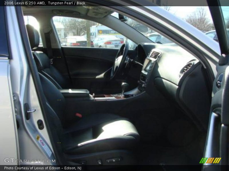 Tungsten Pearl / Black 2006 Lexus IS 250 AWD