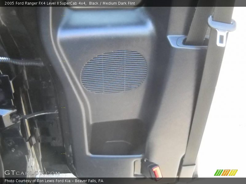 Black / Medium Dark Flint 2005 Ford Ranger FX4 Level II SuperCab 4x4