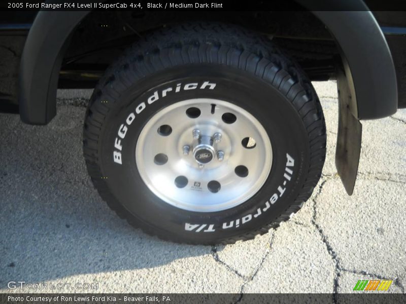 Black / Medium Dark Flint 2005 Ford Ranger FX4 Level II SuperCab 4x4