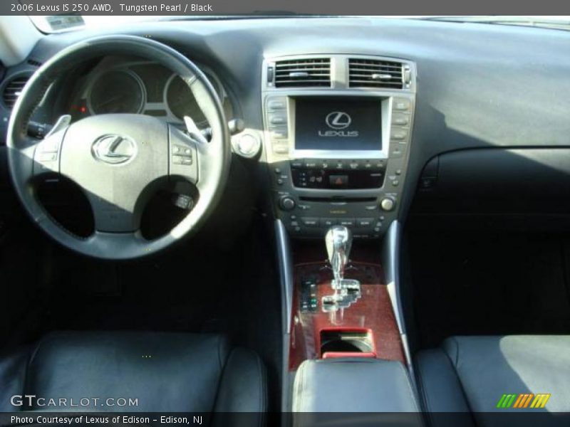 Tungsten Pearl / Black 2006 Lexus IS 250 AWD