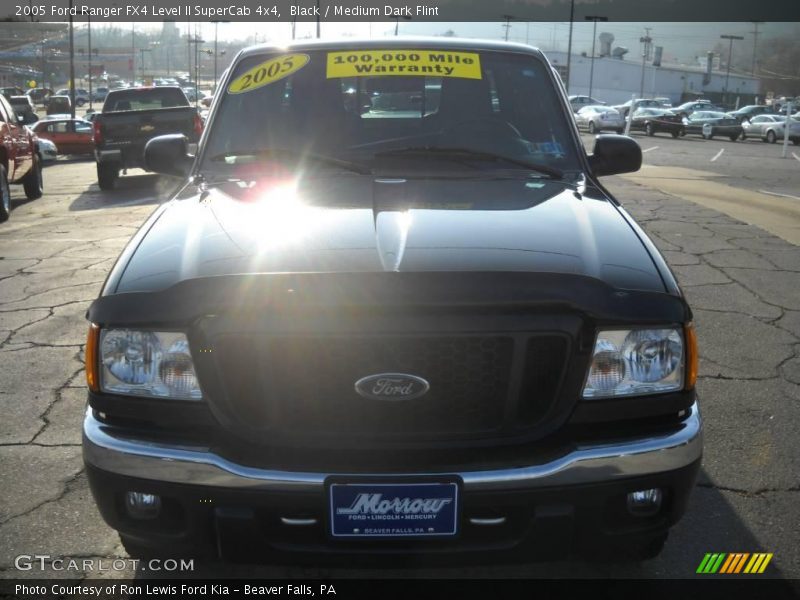 Black / Medium Dark Flint 2005 Ford Ranger FX4 Level II SuperCab 4x4