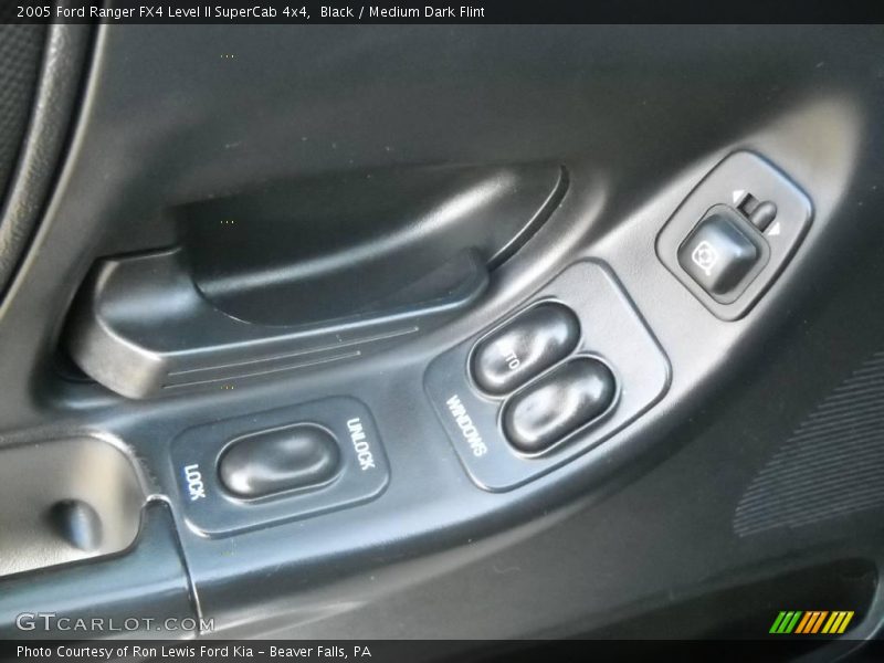 Black / Medium Dark Flint 2005 Ford Ranger FX4 Level II SuperCab 4x4