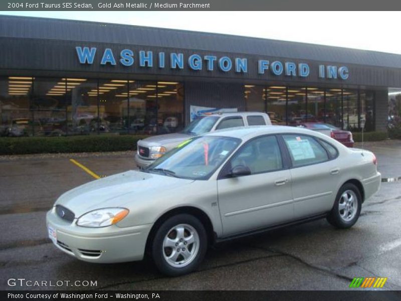 Gold Ash Metallic / Medium Parchment 2004 Ford Taurus SES Sedan