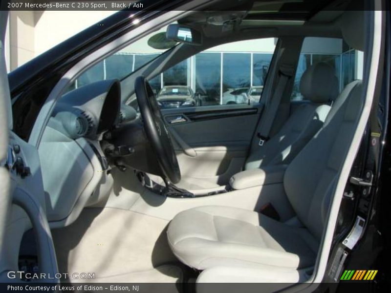 Black / Ash 2007 Mercedes-Benz C 230 Sport