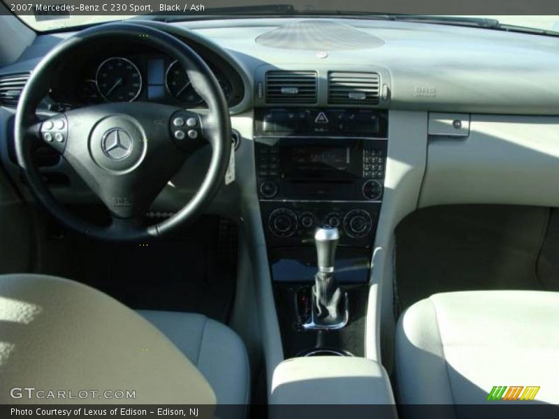 Black / Ash 2007 Mercedes-Benz C 230 Sport