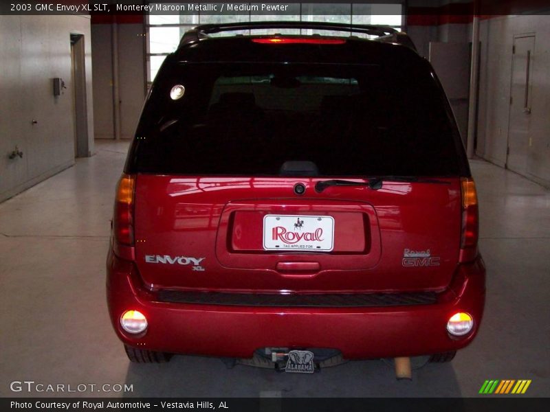 Monterey Maroon Metallic / Medium Pewter 2003 GMC Envoy XL SLT