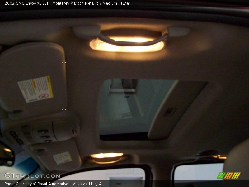 Monterey Maroon Metallic / Medium Pewter 2003 GMC Envoy XL SLT