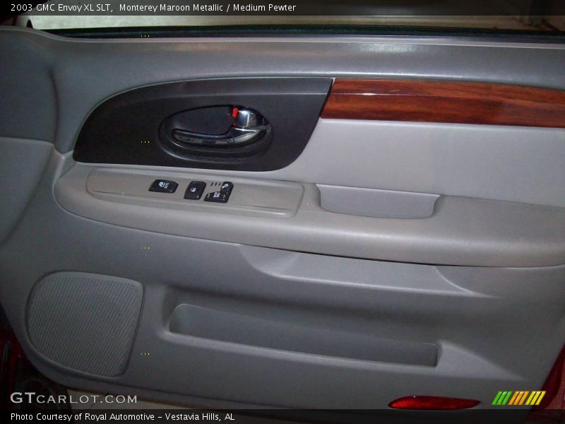 Monterey Maroon Metallic / Medium Pewter 2003 GMC Envoy XL SLT