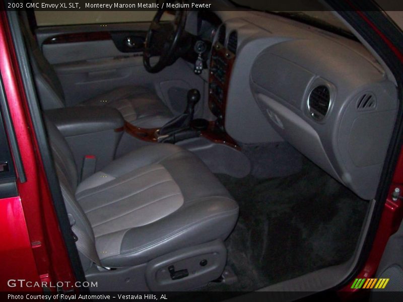 Monterey Maroon Metallic / Medium Pewter 2003 GMC Envoy XL SLT