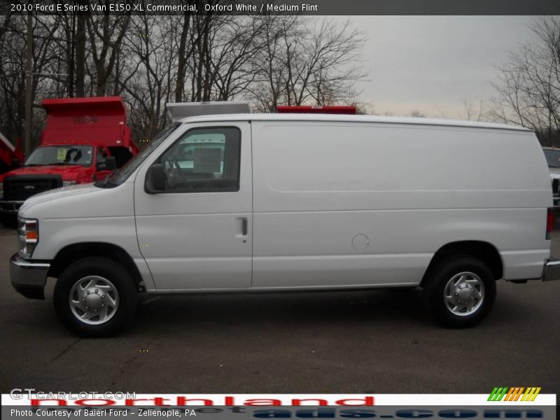 Oxford White / Medium Flint 2010 Ford E Series Van E150 XL Commericial