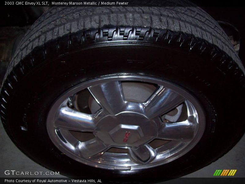 Monterey Maroon Metallic / Medium Pewter 2003 GMC Envoy XL SLT