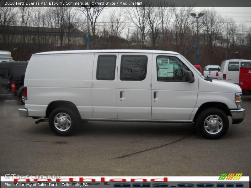 Oxford White / Medium Flint 2010 Ford E Series Van E150 XL Commericial