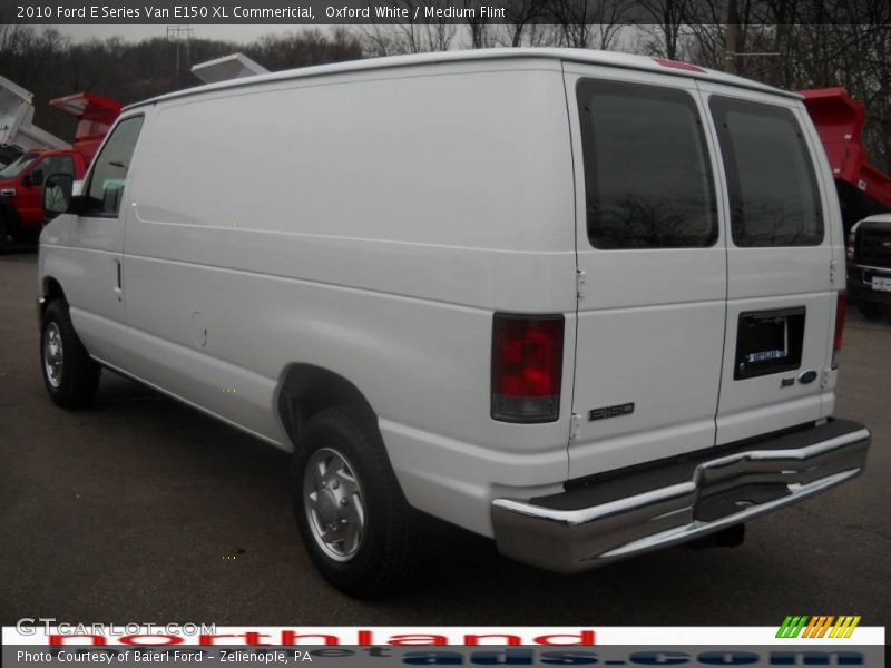 Oxford White / Medium Flint 2010 Ford E Series Van E150 XL Commericial