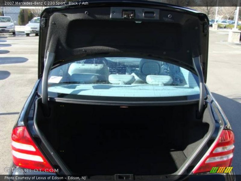Black / Ash 2007 Mercedes-Benz C 230 Sport