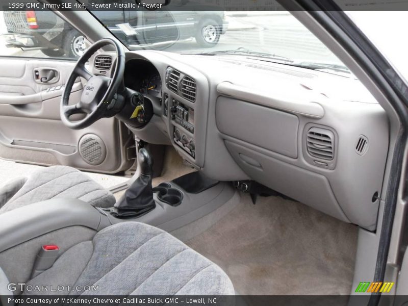 Pewter Metallic / Pewter 1999 GMC Jimmy SLE 4x4