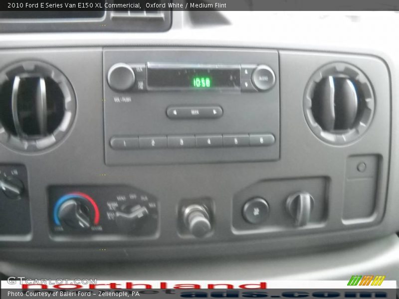 Oxford White / Medium Flint 2010 Ford E Series Van E150 XL Commericial