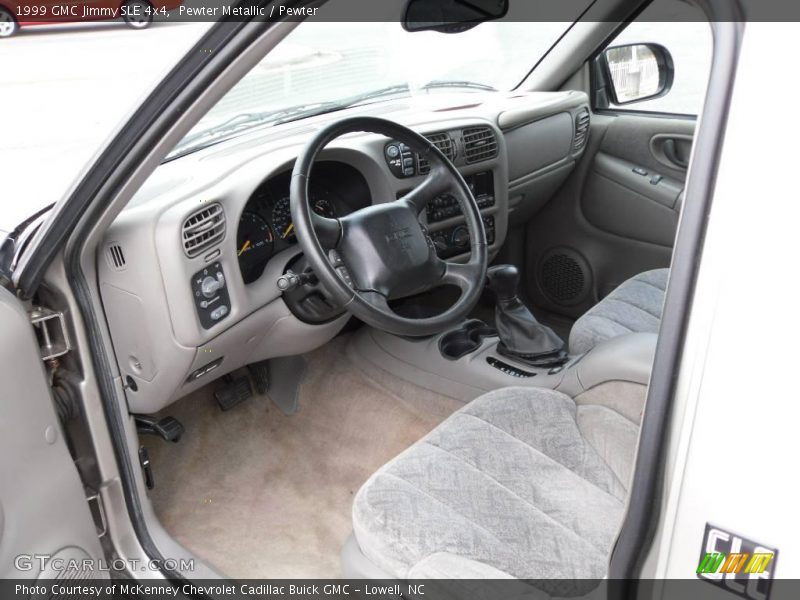 Pewter Metallic / Pewter 1999 GMC Jimmy SLE 4x4