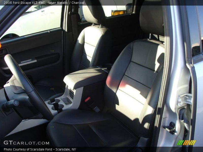 Silver Metallic / Charcoal 2008 Ford Escape XLT 4WD